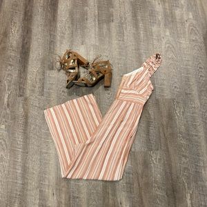 Lush Striped Romper